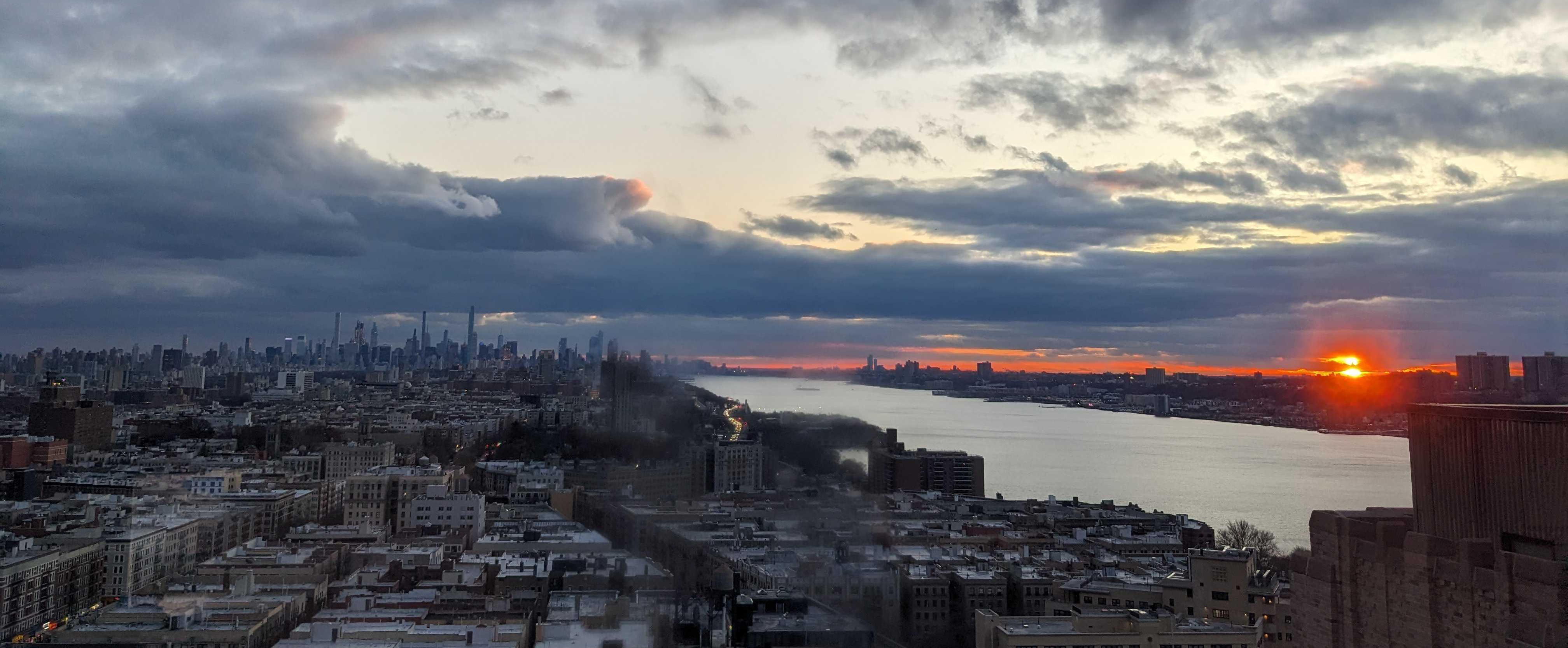 View of Manhattan from Gao Wang's office